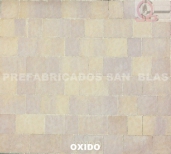 Adoquin Nazari textura fina OXIDO.
